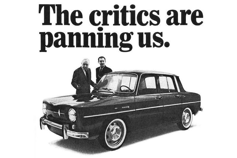 US-amerikanische Renault-Werbung von 1966